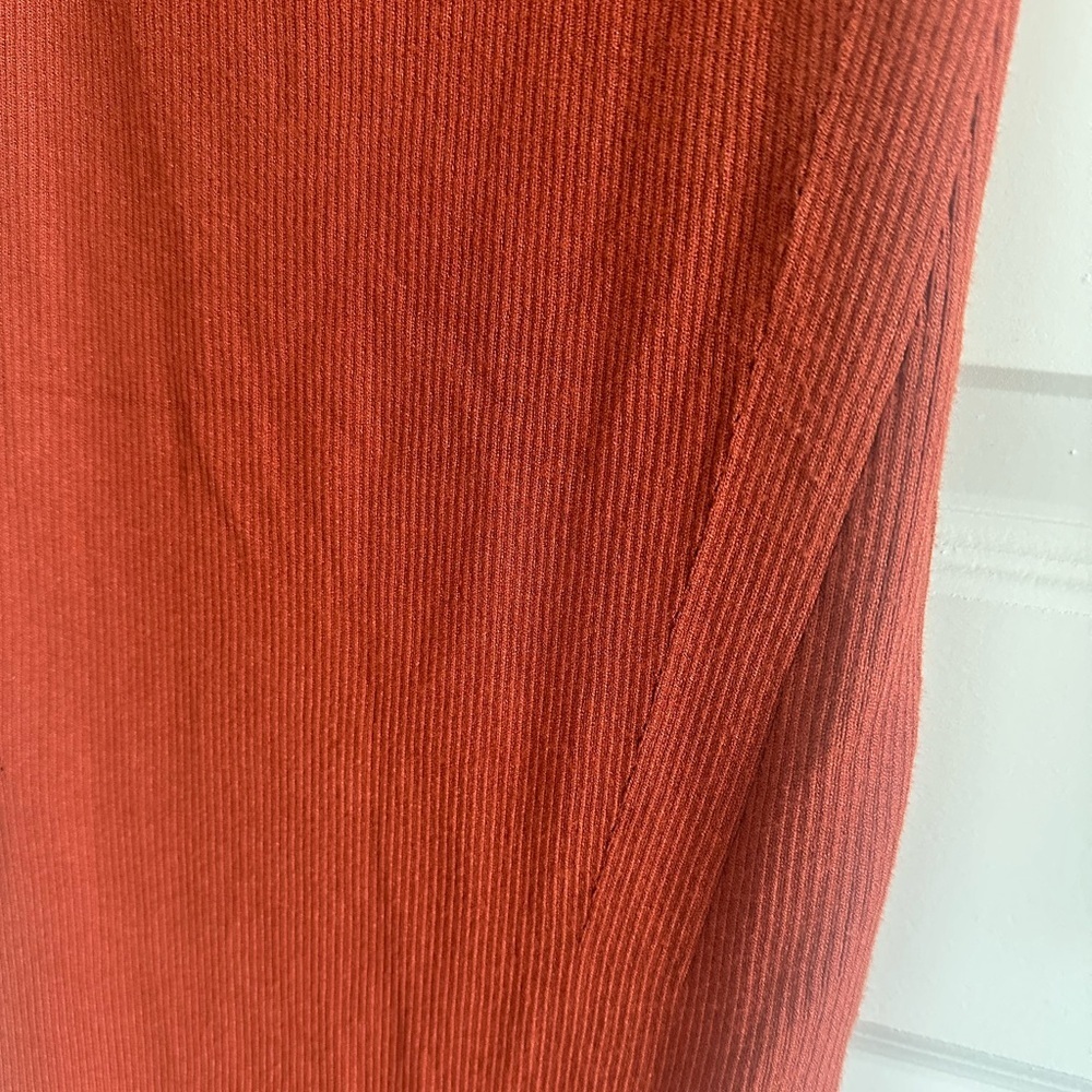 ALLSAINTS Rea Ribbed Midi Dress - Picture 11 of 13